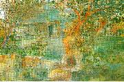 Carl Larsson de sista solstralarna oil painting reproduction